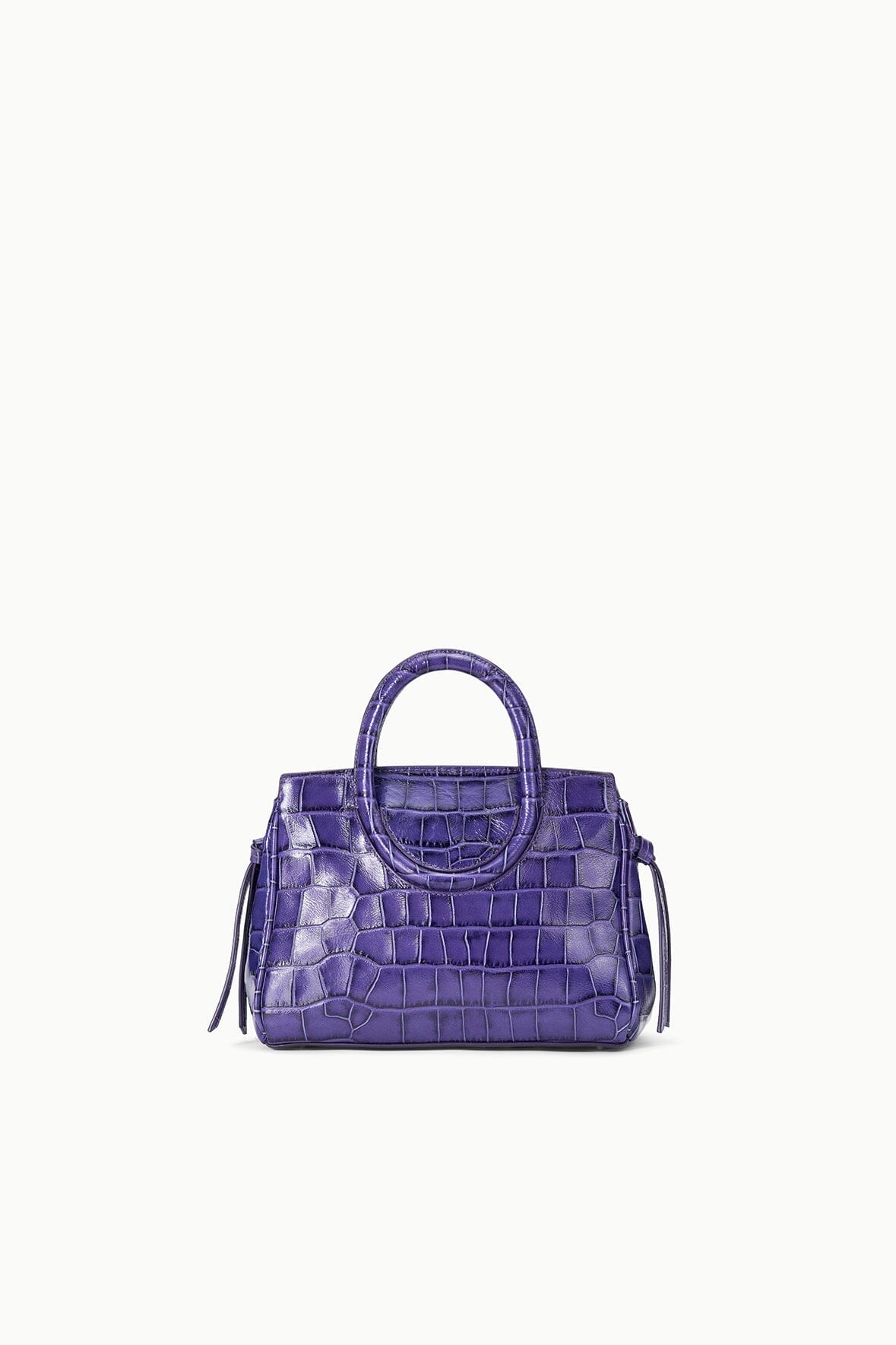 Maude Mini Carryall | Amethyst Croco