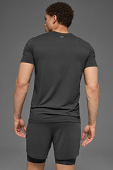 Conquer Reform Crewneck Short Sleeve - Anthracite