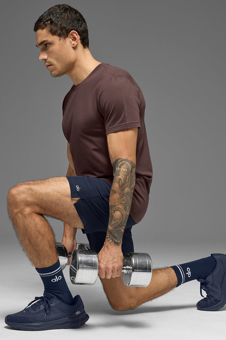Conquer Reform Crewneck Short Sleeve - Brownstone
