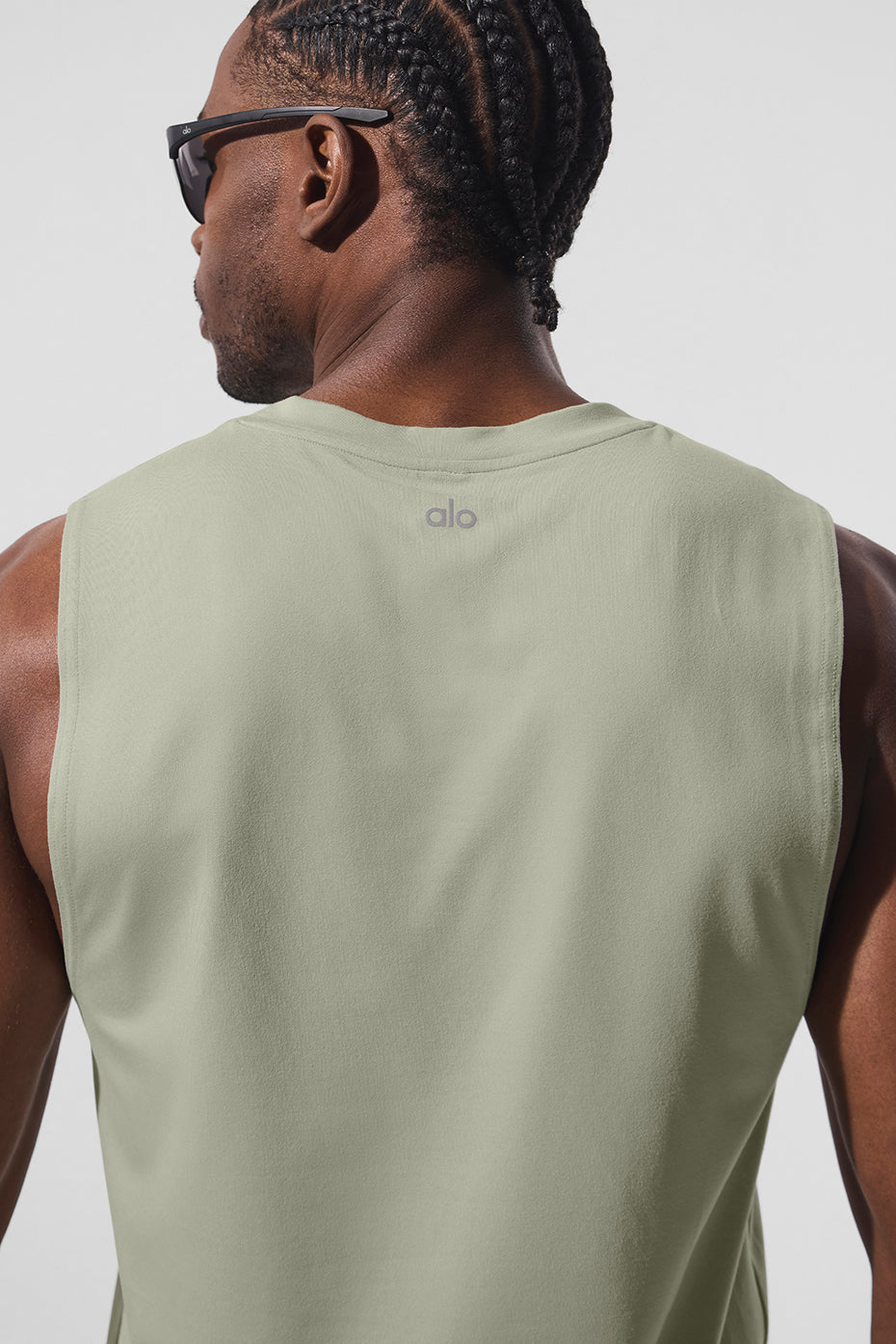 Conquer Muscle Tank - Limestone