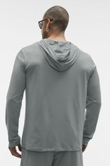 Conquer Reform Long Sleeve With Hood - Monument