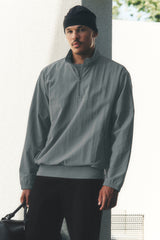 Light Weight Takeaway Track Pullover - Monument