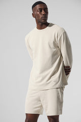 Double Take Long Sleeve Crew - Bone