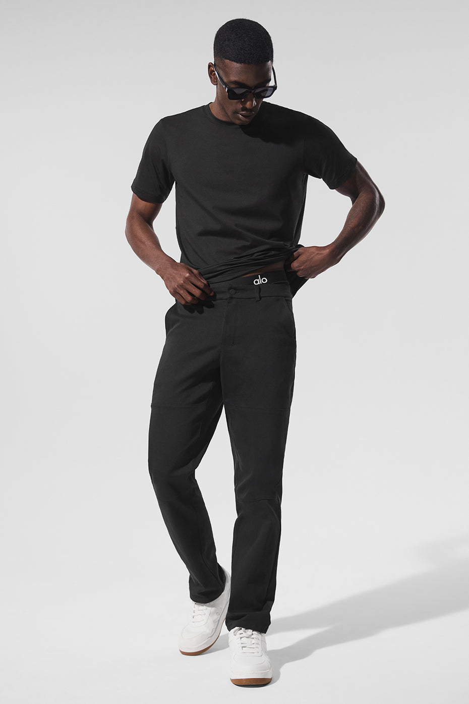Edition Sueded Pant - Black