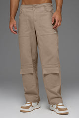 Cotton Canvas Carpenter Pant - Gravel