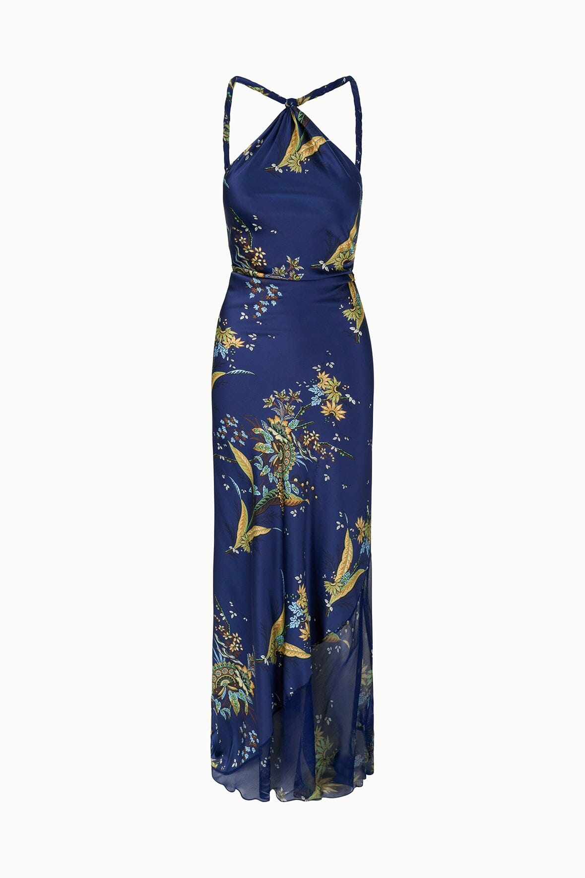 CHARLI SILK DRESS | TAPESTRY MIDNIGHT