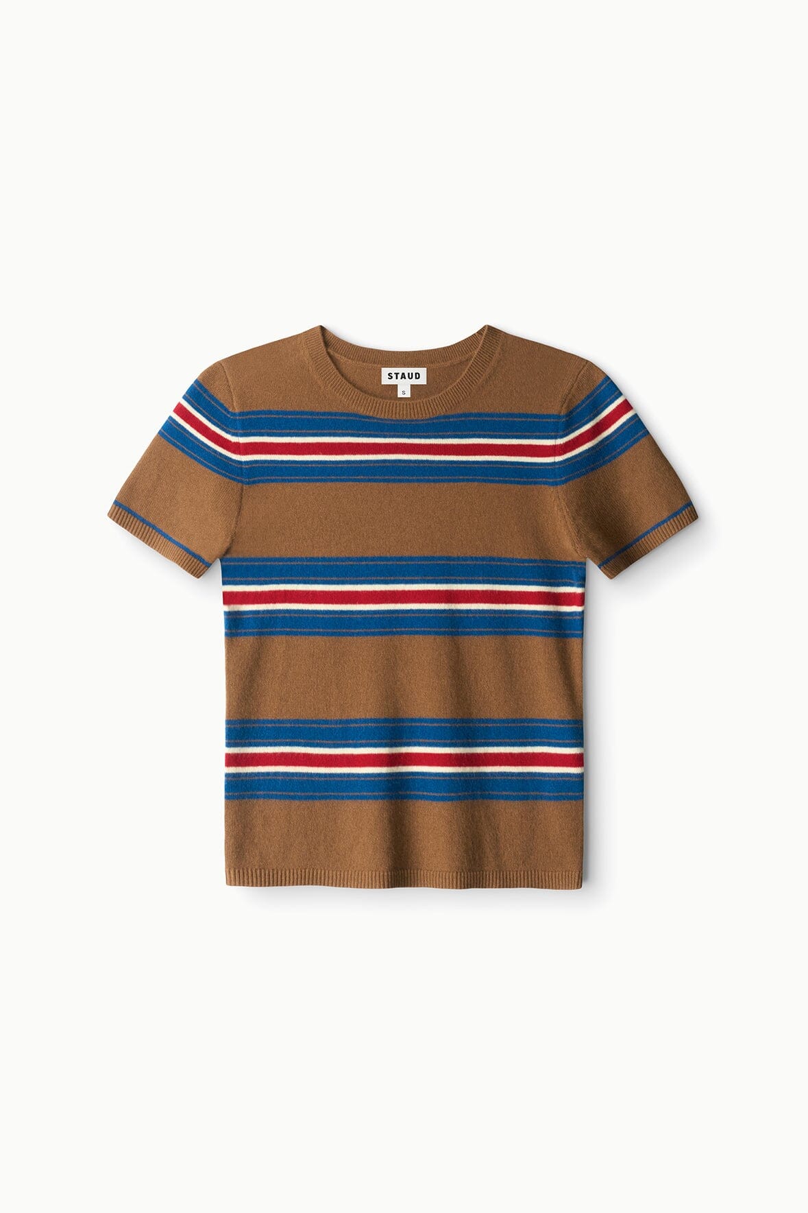 Easy Cashmere Tee | Savoy Stripe