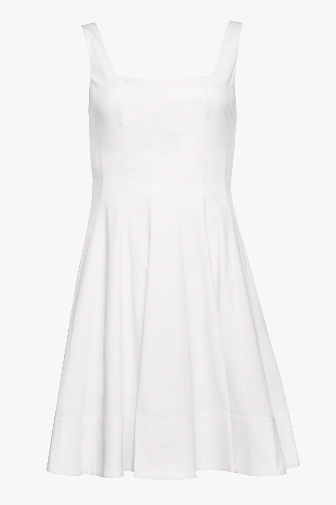 MINI WELLS DRESS | WHITE