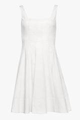 MINI WELLS DRESS | WHITE