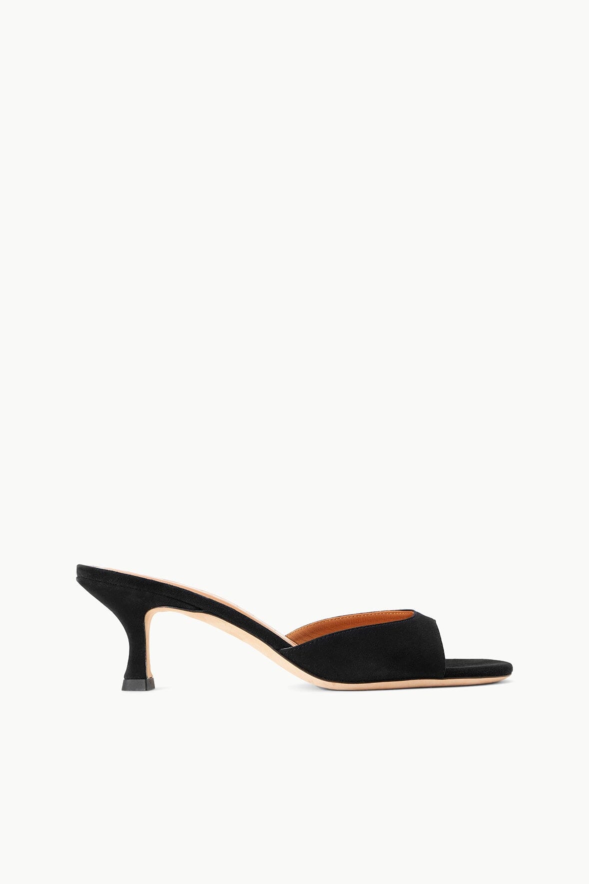 BRIGITTE SUEDE MULE | BLACK