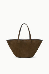 CARO BUCKET BAG | TRUFFLE SUEDE