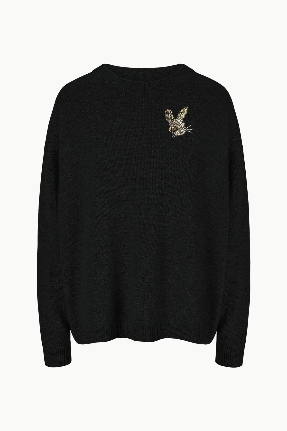 Custom STAUD x C.Bonz Serrano Cashmere Sweater | Black