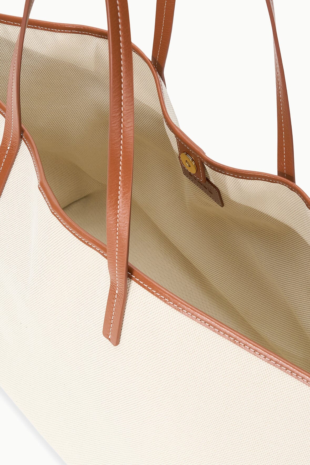 Custom STAUD x C.Bonz Christos Tote | Cream Tan