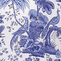 Fernanda Coverup Top | Blue Toile