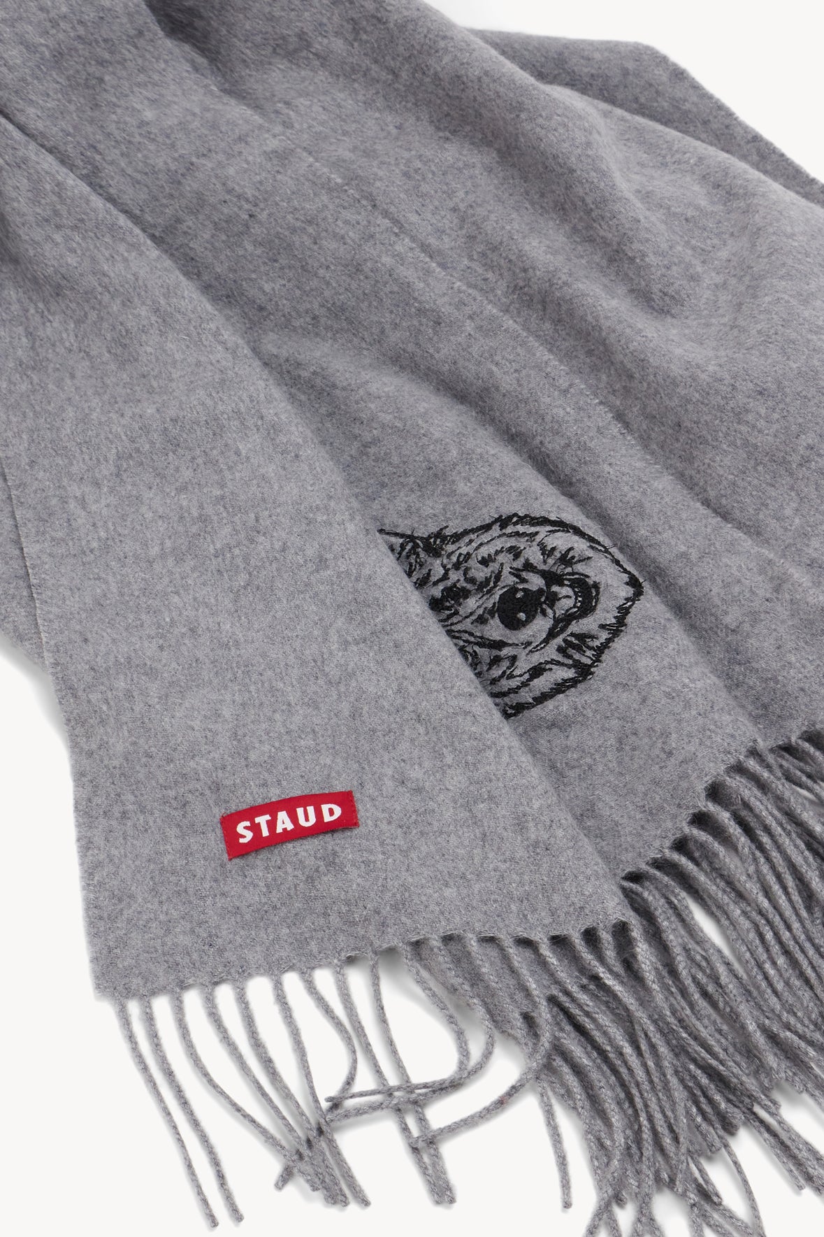 Custom STAUD x C.Bonz Cashmere Blanket | Grey