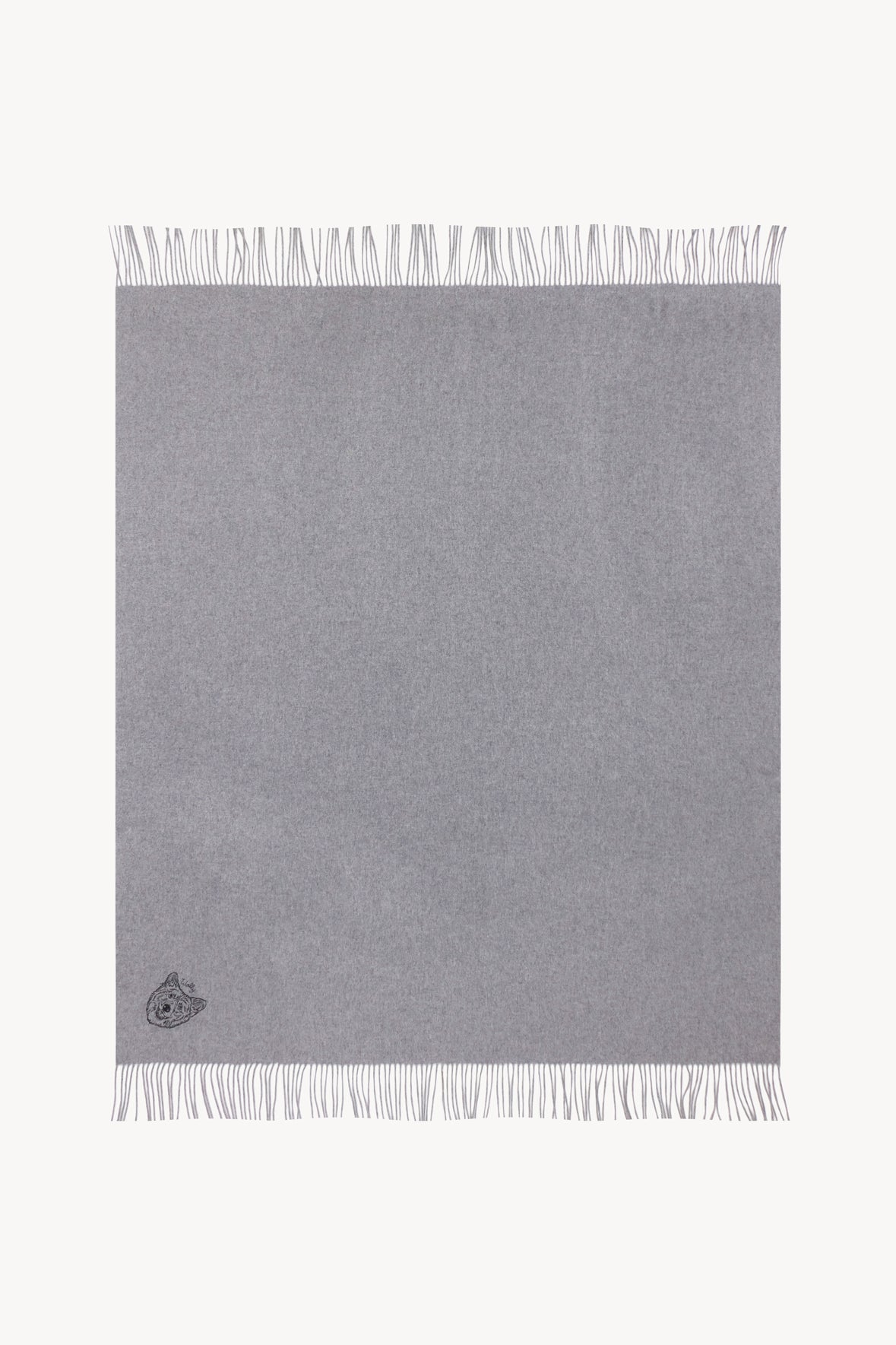 Custom STAUD x C.Bonz Cashmere Blanket | Grey