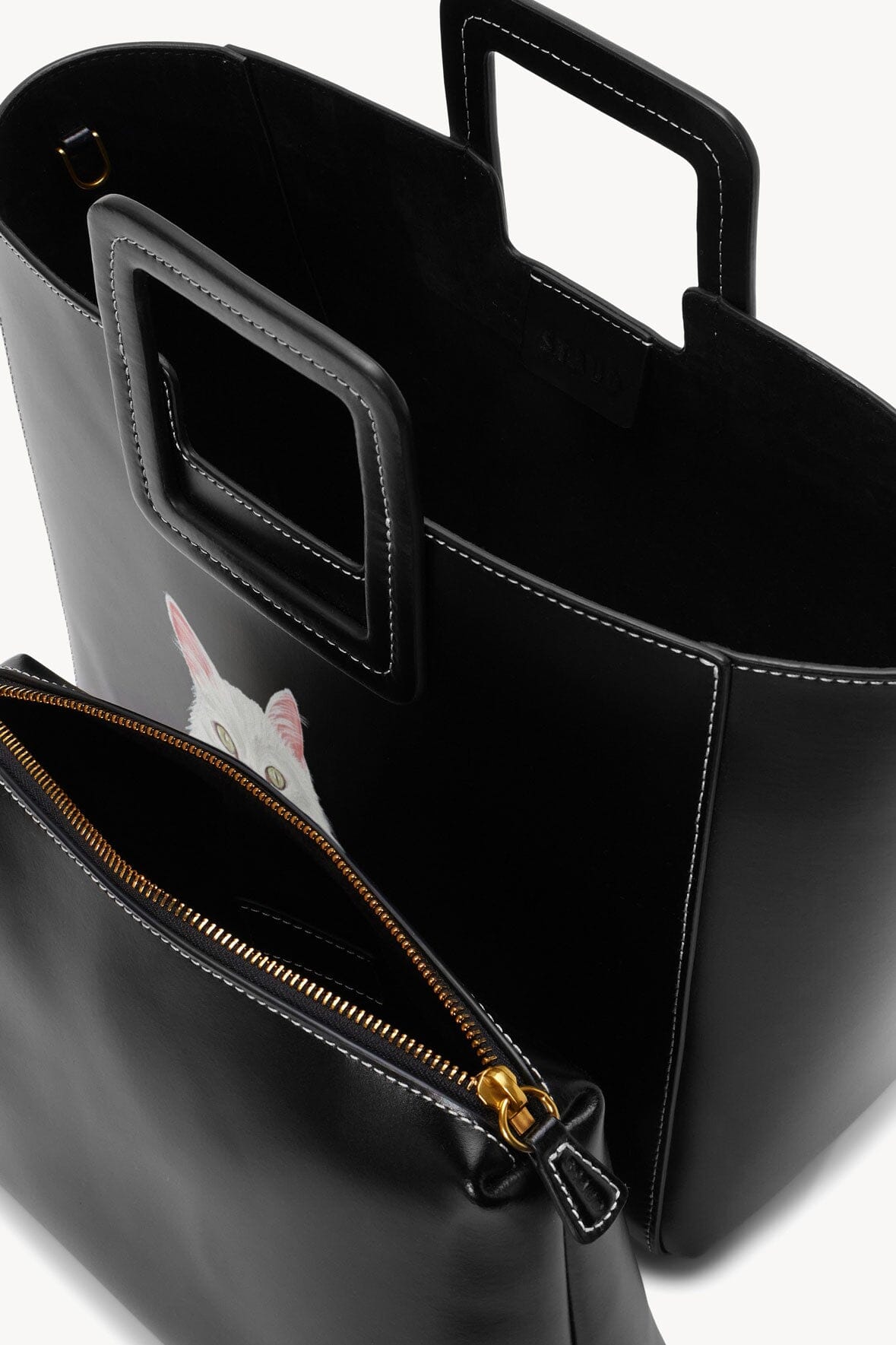 Custom Shirley Leather Bag | Black