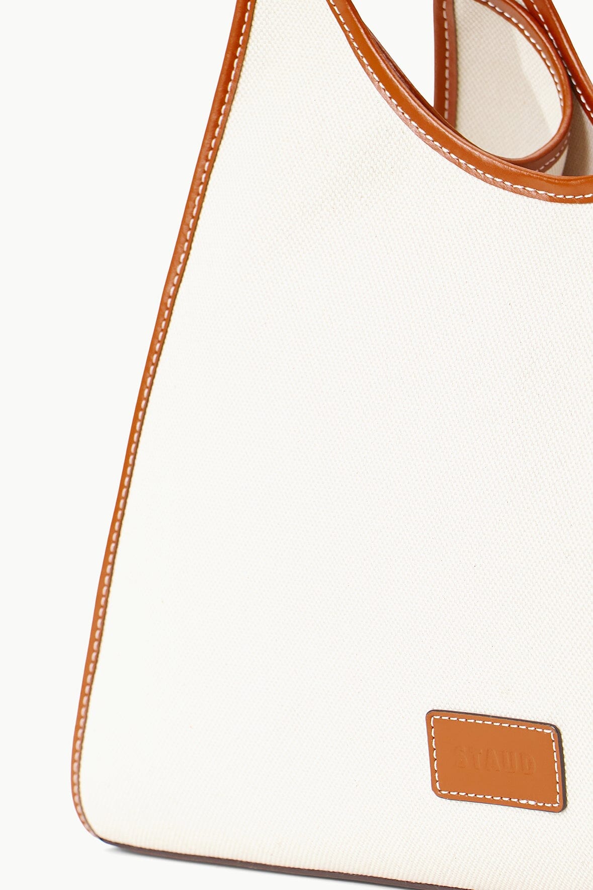 Custom STAUD x C.Bonz Soft Rey Bag | Cream Tan