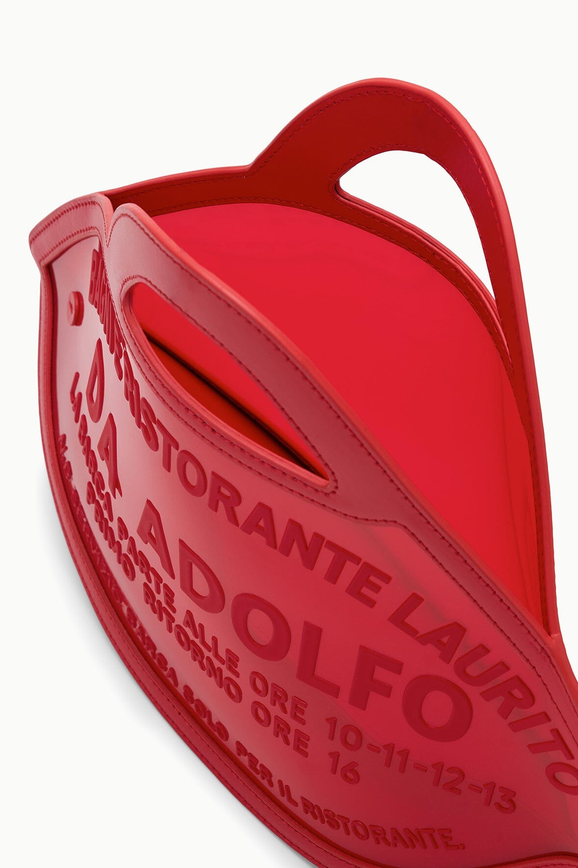 Cleo Fish Bag x Da Adolfo | Red Rose