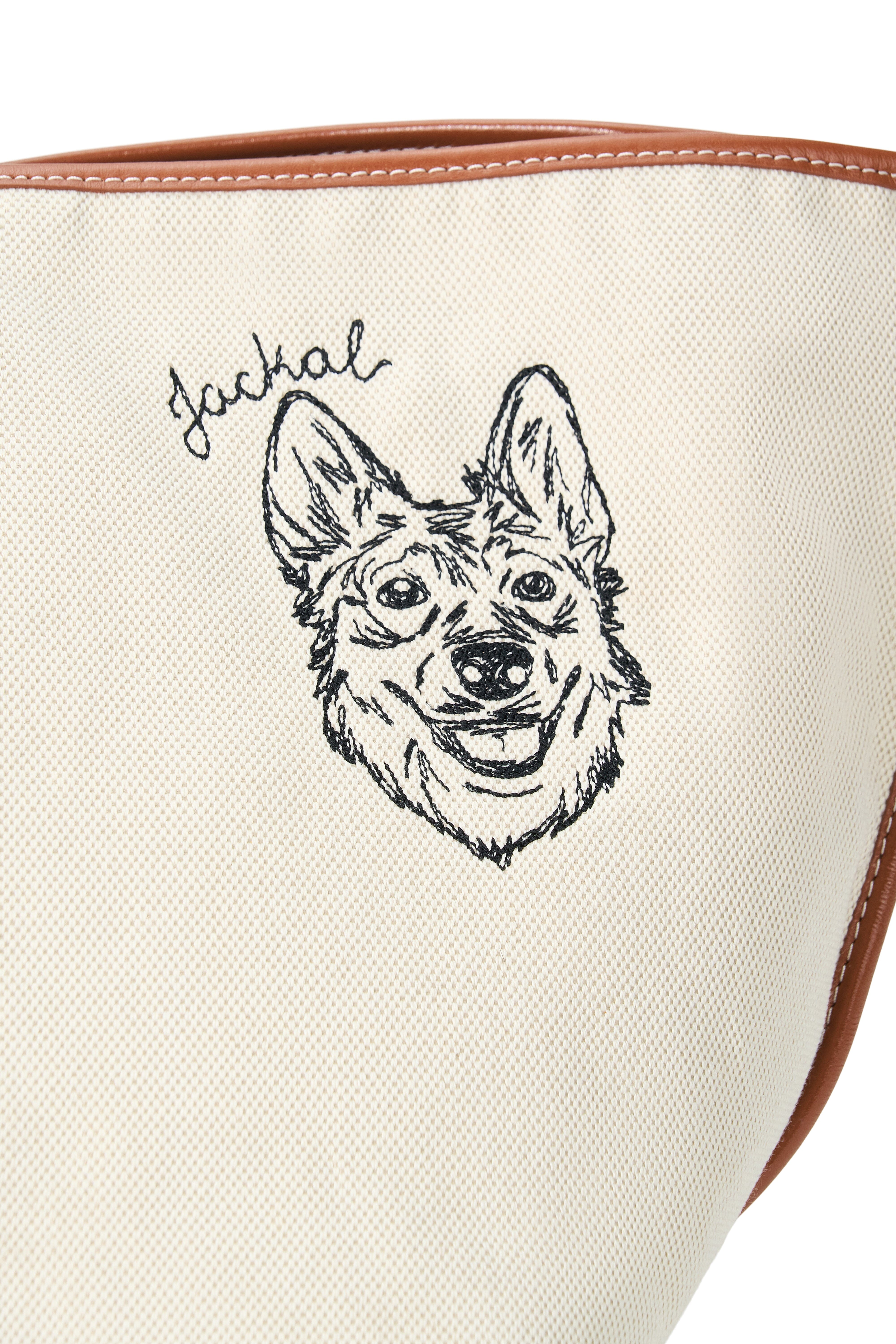 Custom STAUD x C.Bonz Christos Tote | Cream Tan