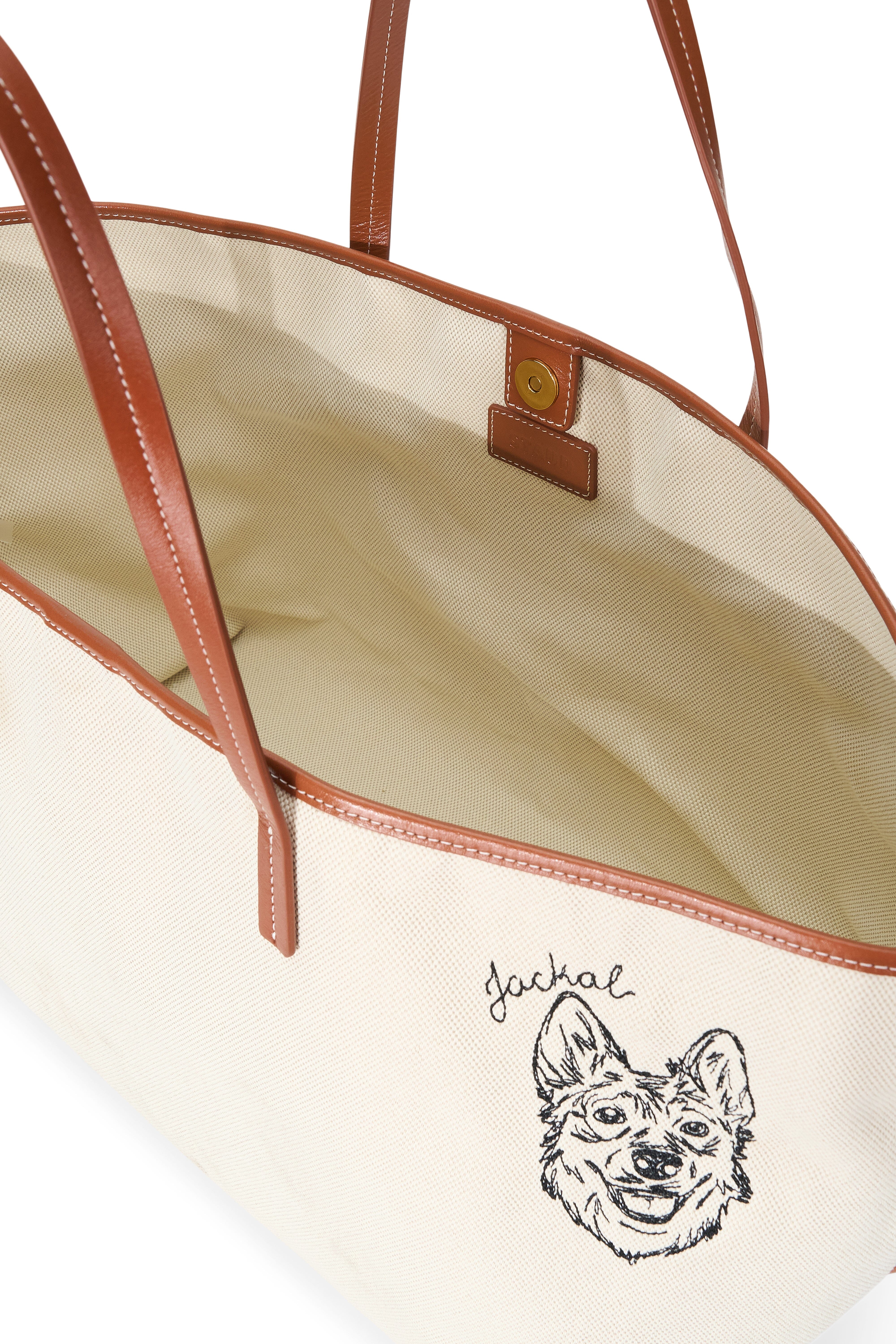 Custom STAUD x C.Bonz Christos Tote | Cream Tan