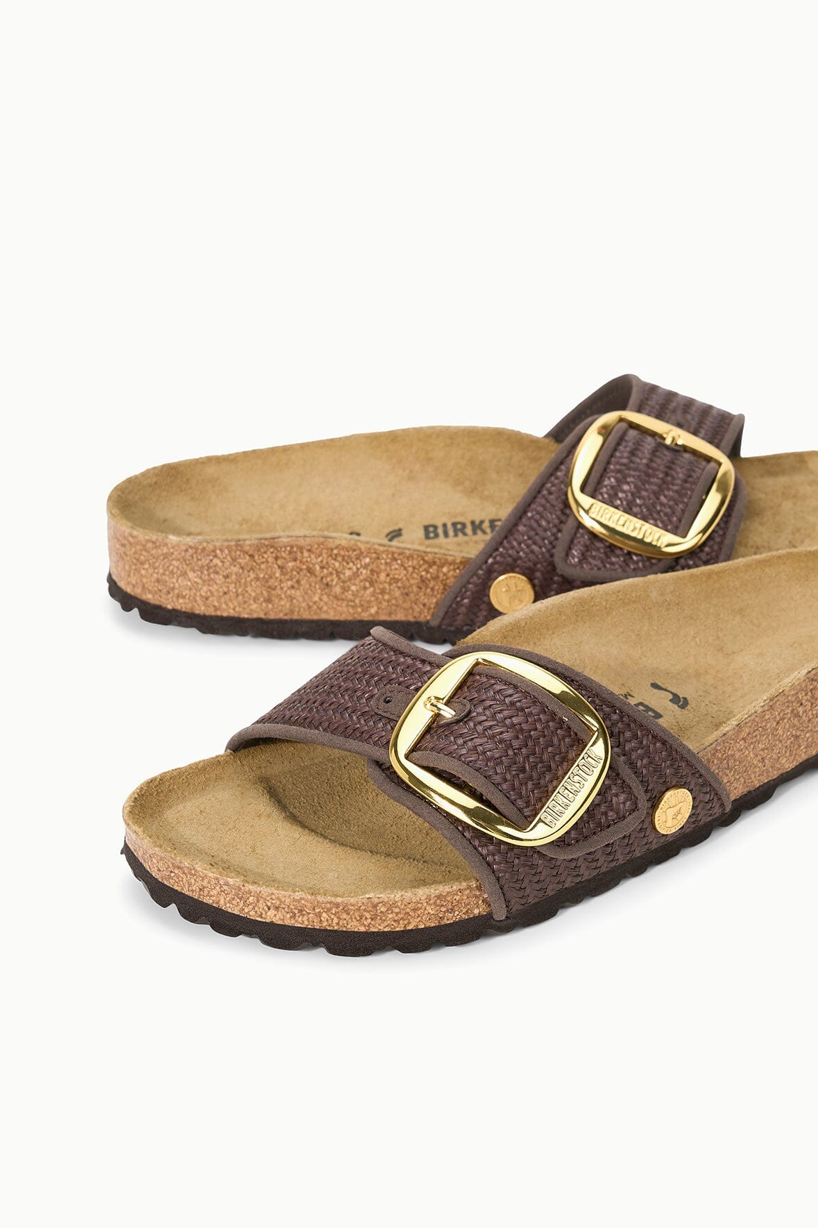 Birkenstock Madrid Big Buckle | Raffia Carafe