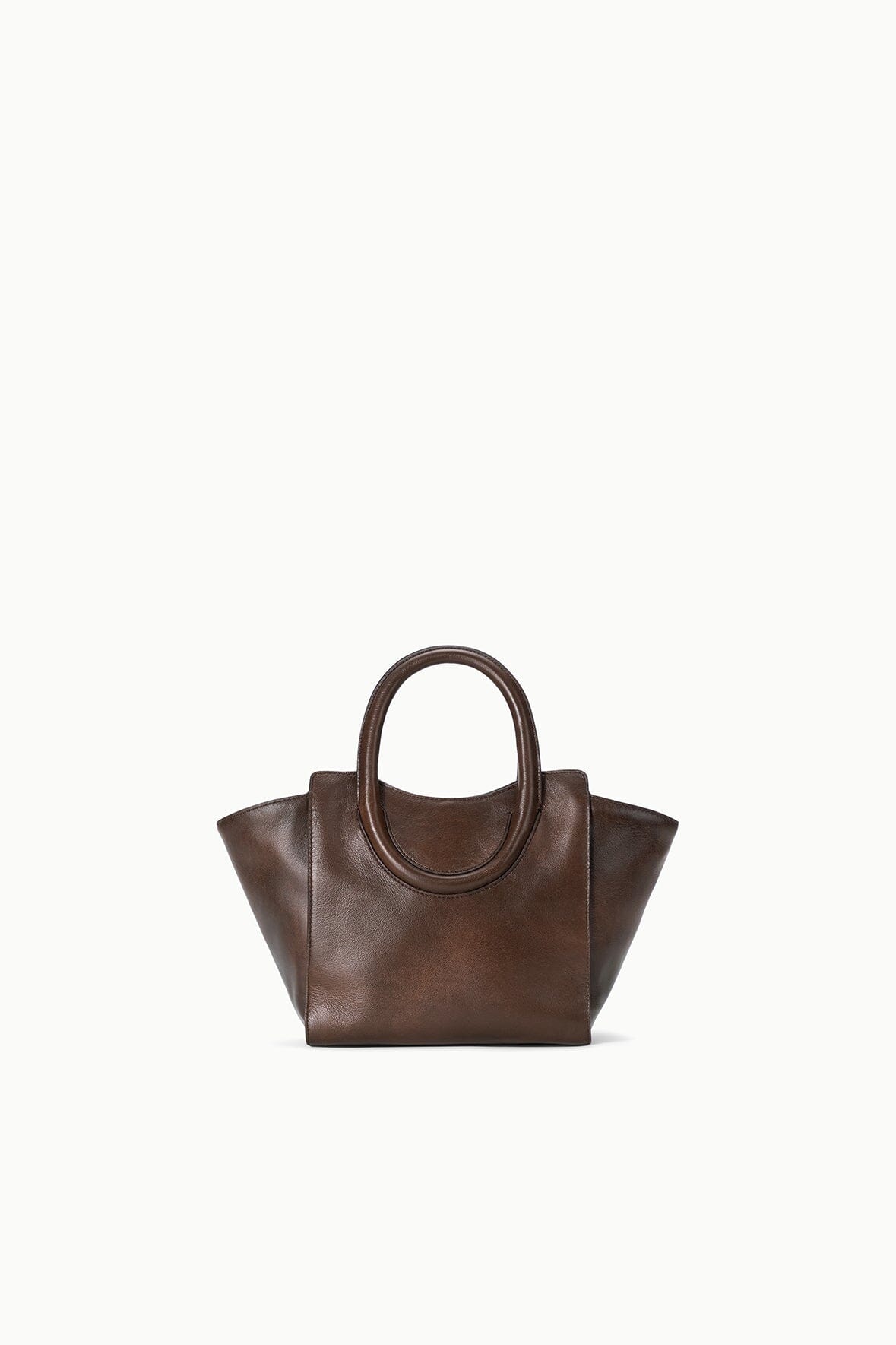 Maude Mini Tote | Espresso Distressed