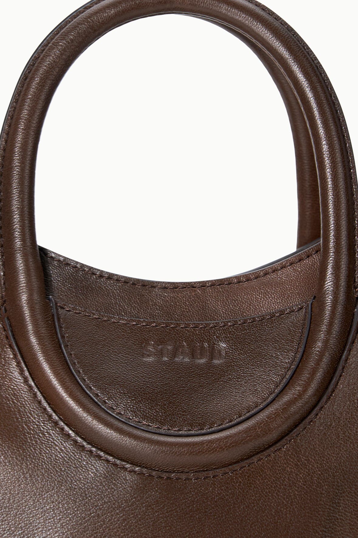 Maude Mini Tote | Espresso Distressed