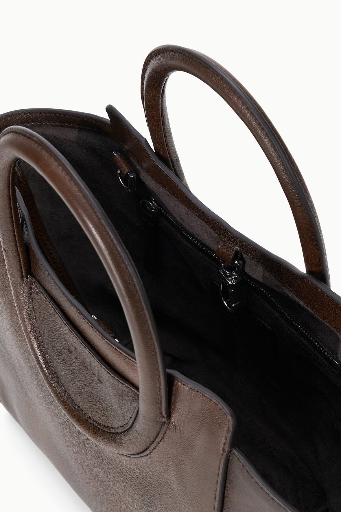 Maude Mini Tote | Espresso Distressed