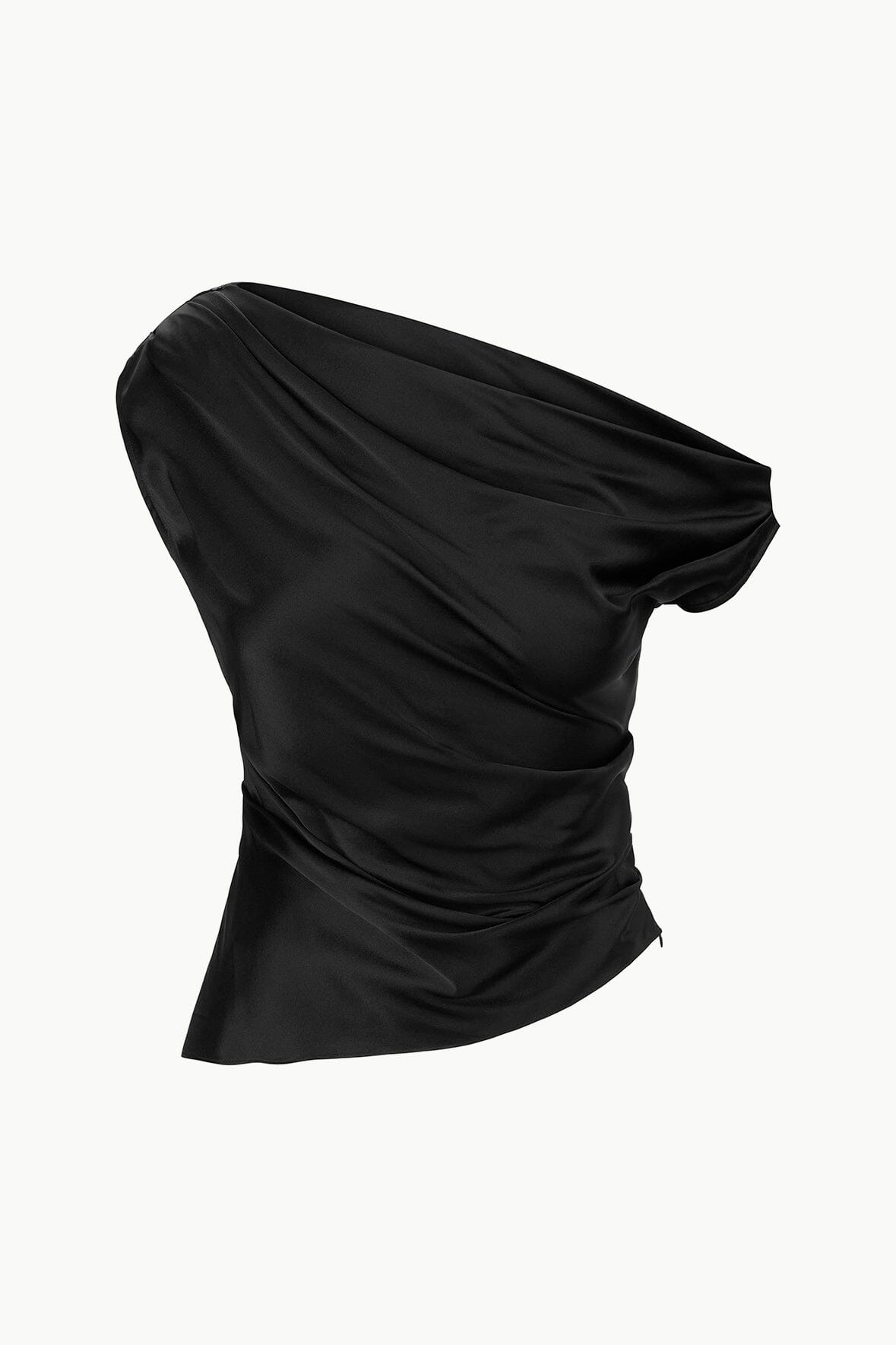 PHARE SILK TOP | BLACK