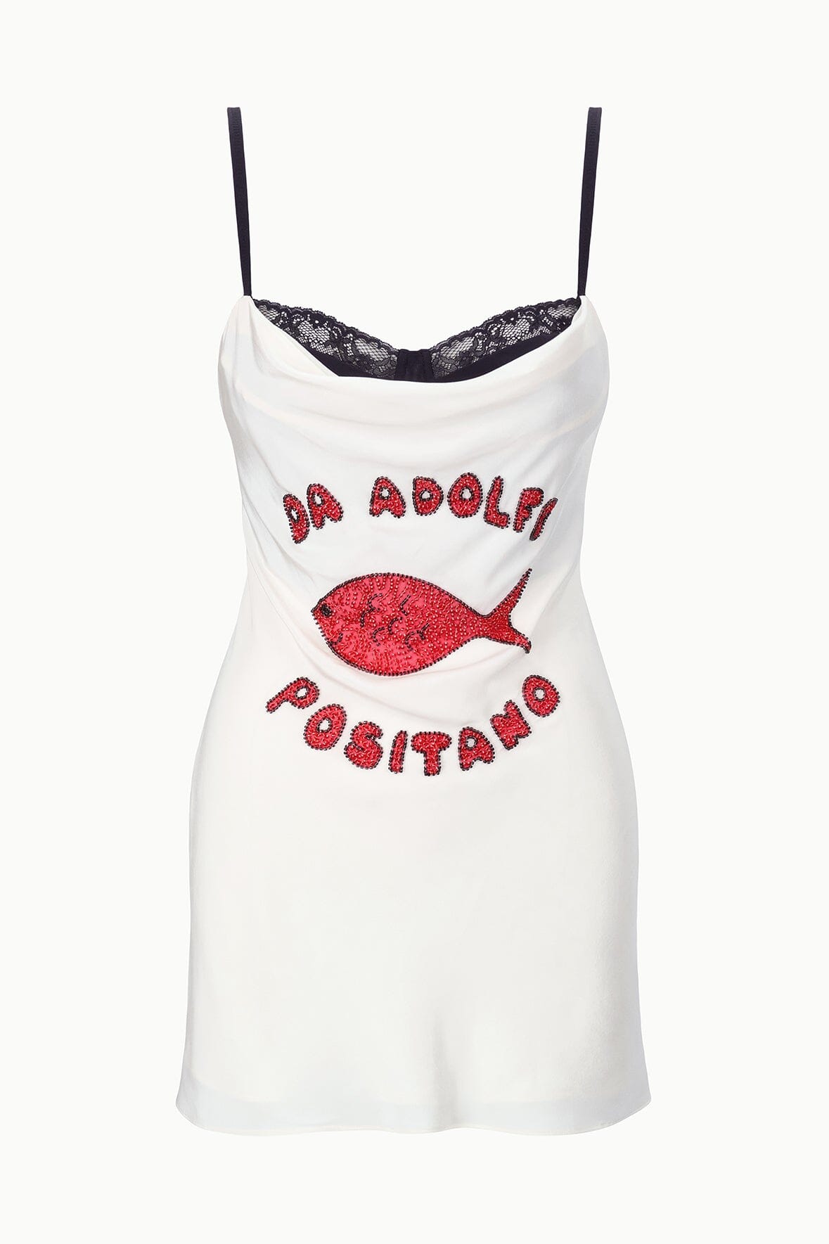EVANGELINE SILK MINI DRESS | DA ADOLFO