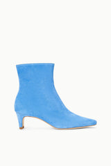 Wally Ankle Boot | STAUD Blue Suede