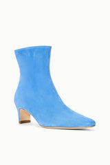 Wally Ankle Boot | STAUD Blue Suede