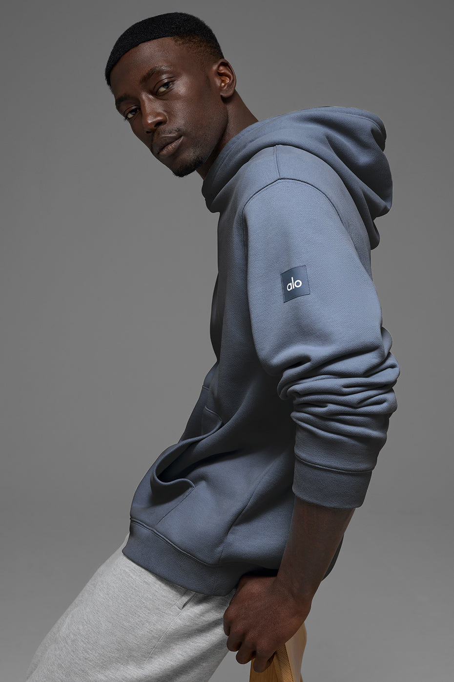 Renown Heavy Weight Hoodie - Bluestone