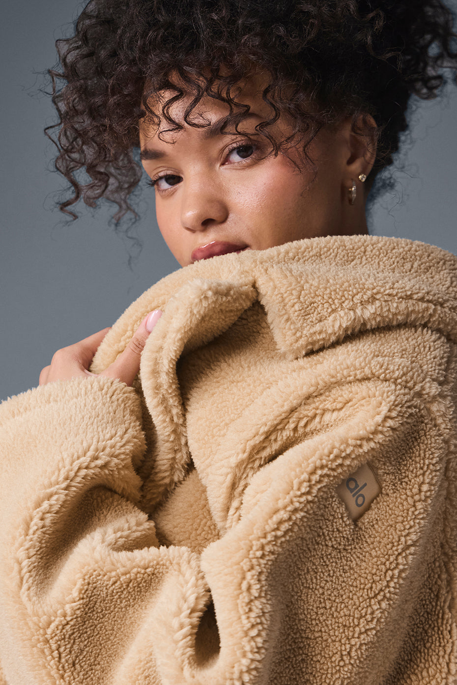 Oversized Sherpa Trench - Camel
