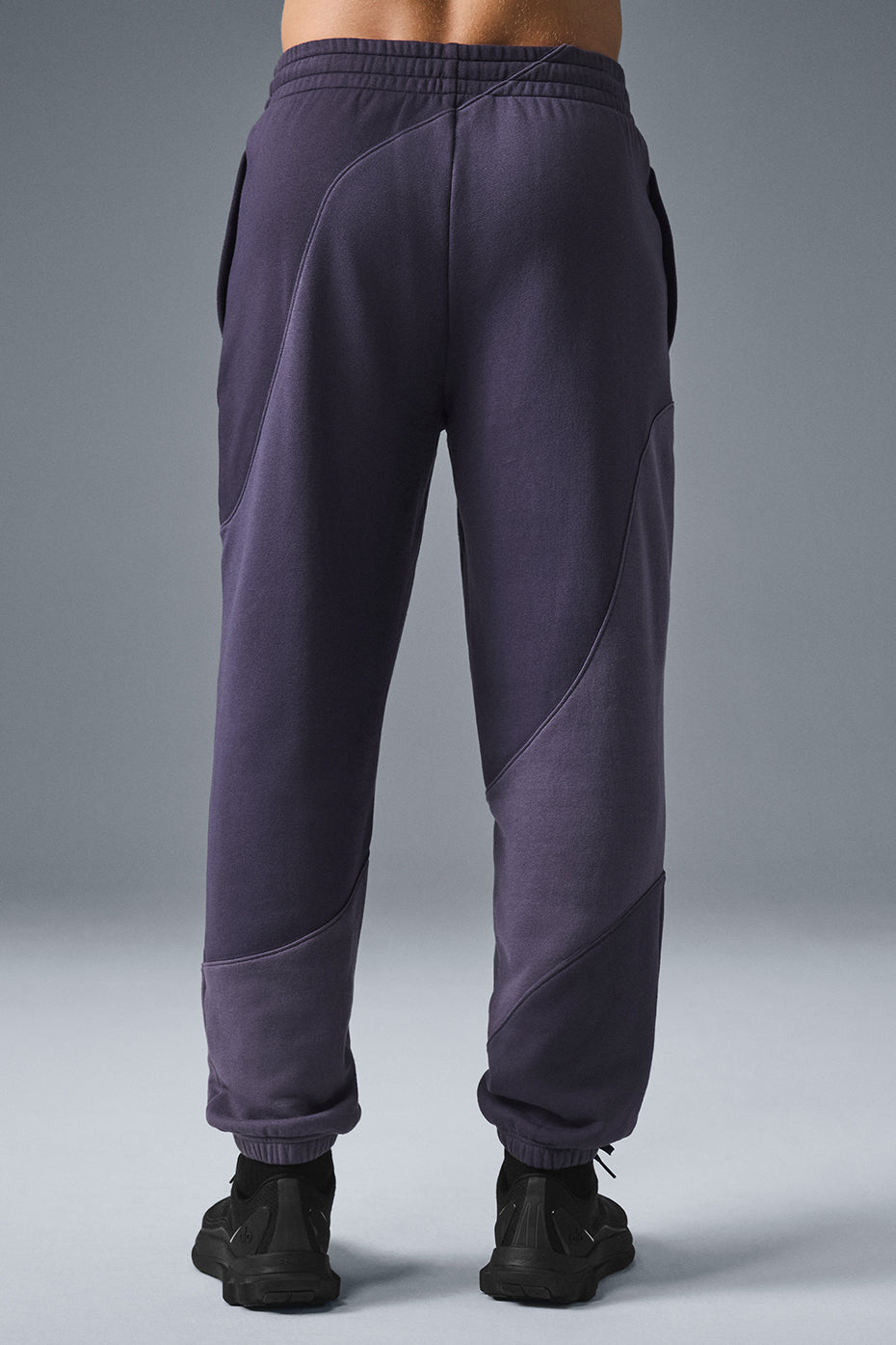 Make Waves Sweatpant - Italian Plum Tonal