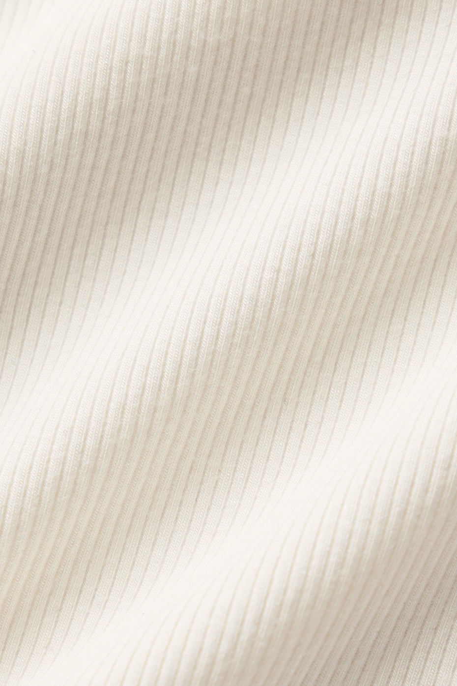 Ribbed Mesmerize Mock Neck Long Sleeve - Ivory