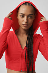 Alosoft Sincere Fitted Jacket - Bright Red