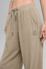 Muse Wide Leg Pant - Gravel Heather
