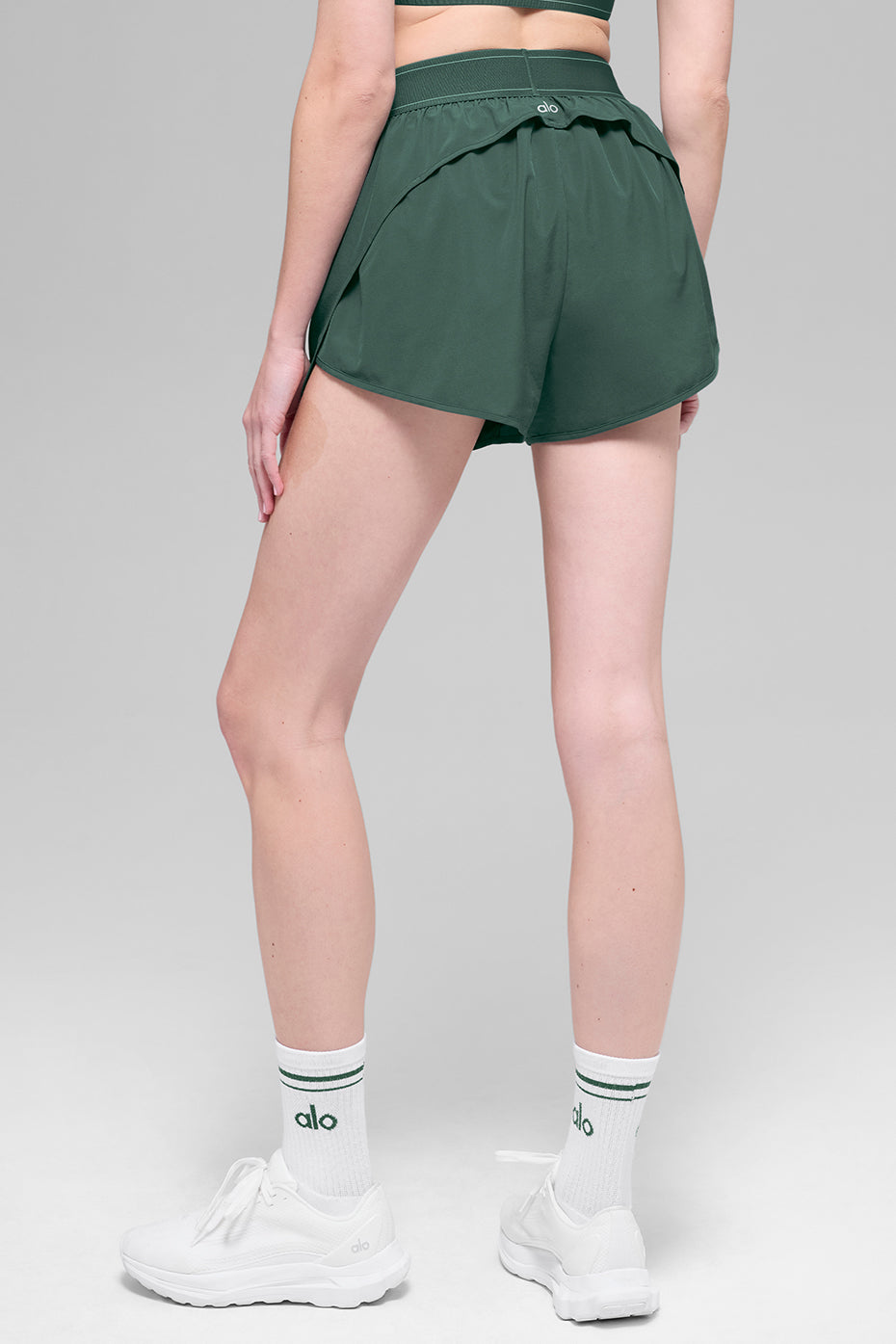 Match Point Short - Clover Green
