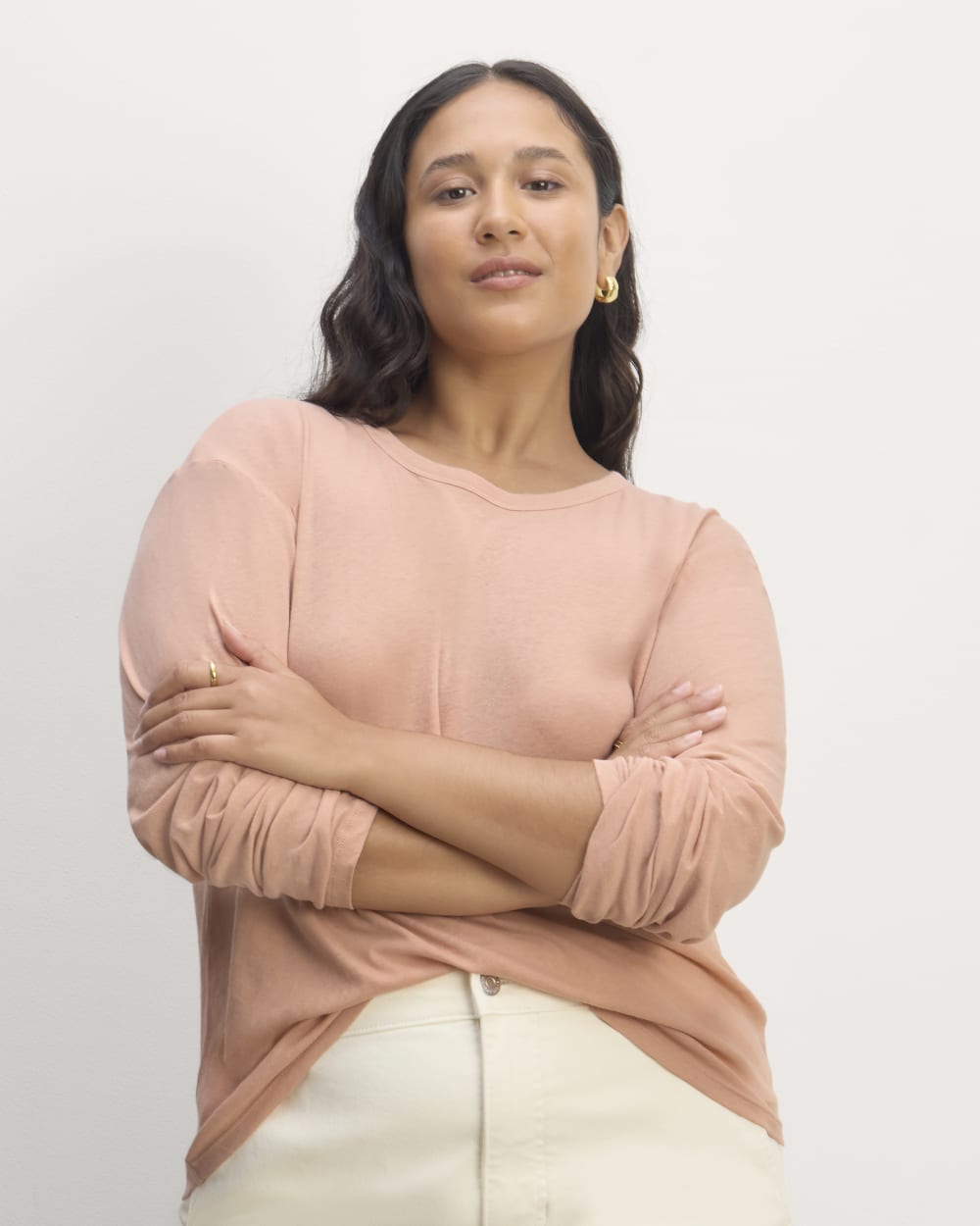 The Air Long-Sleeve Tee | Blush Pink