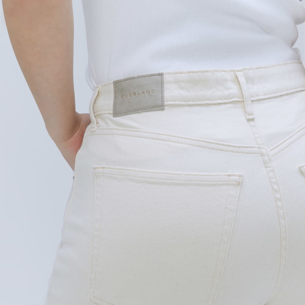 The Cheeky Hourglass Jean | Ecru | 28.5" Inseam