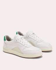 The Court Sneaker | White / Grass Green / Parchment