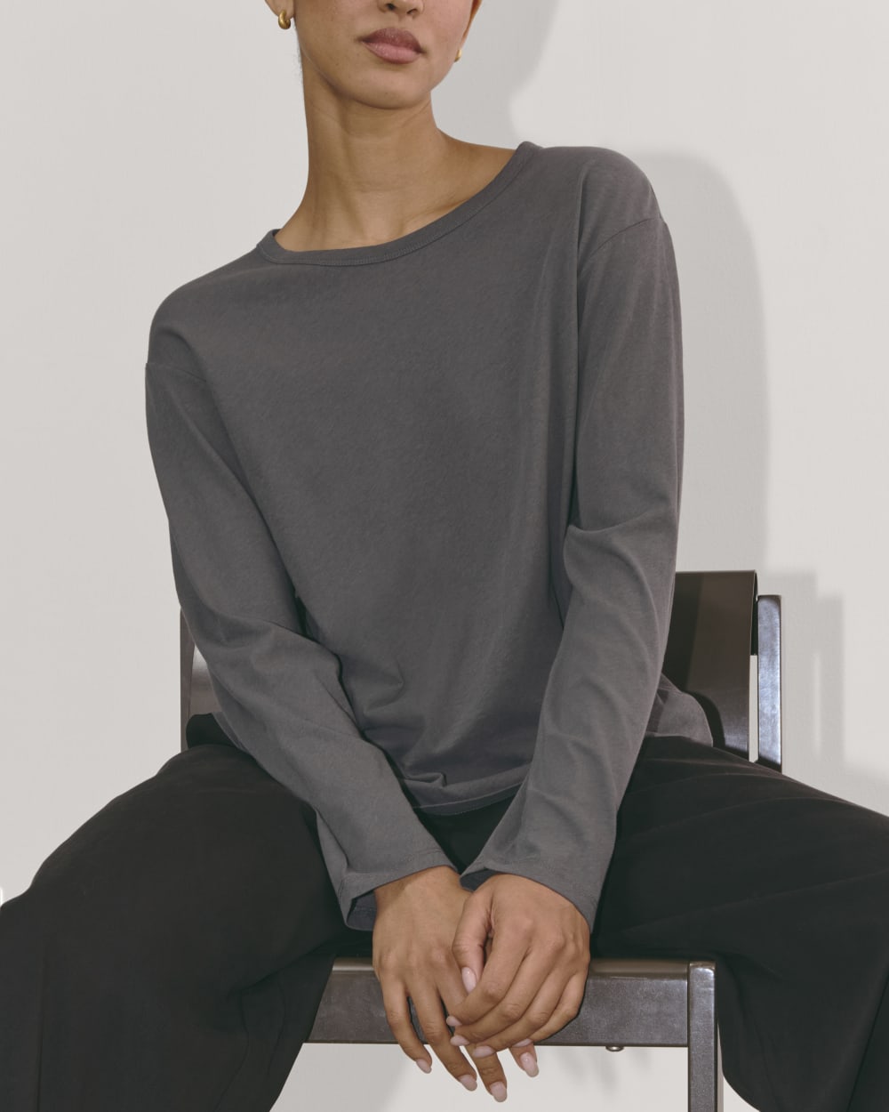 The Air Long-Sleeve Tee | Graphite