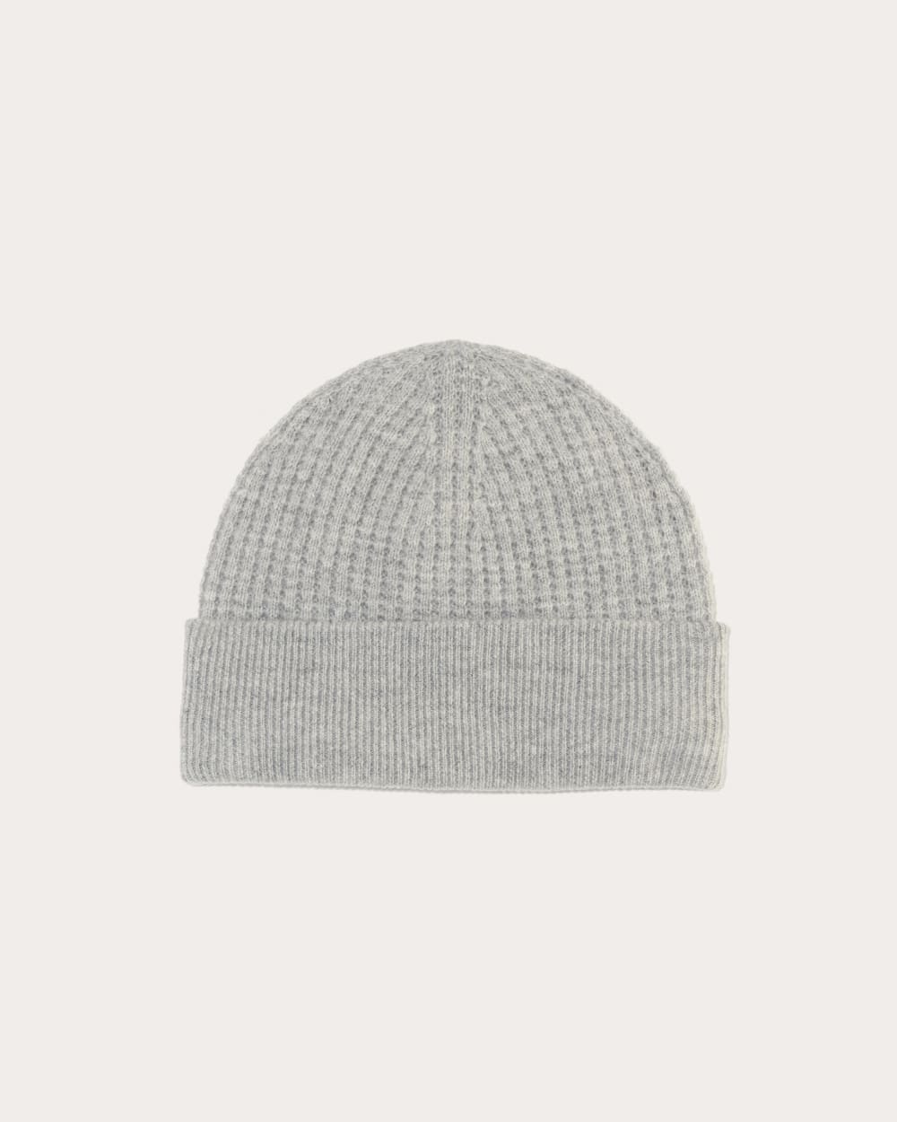 The Waffle Beanie | Heather Grey