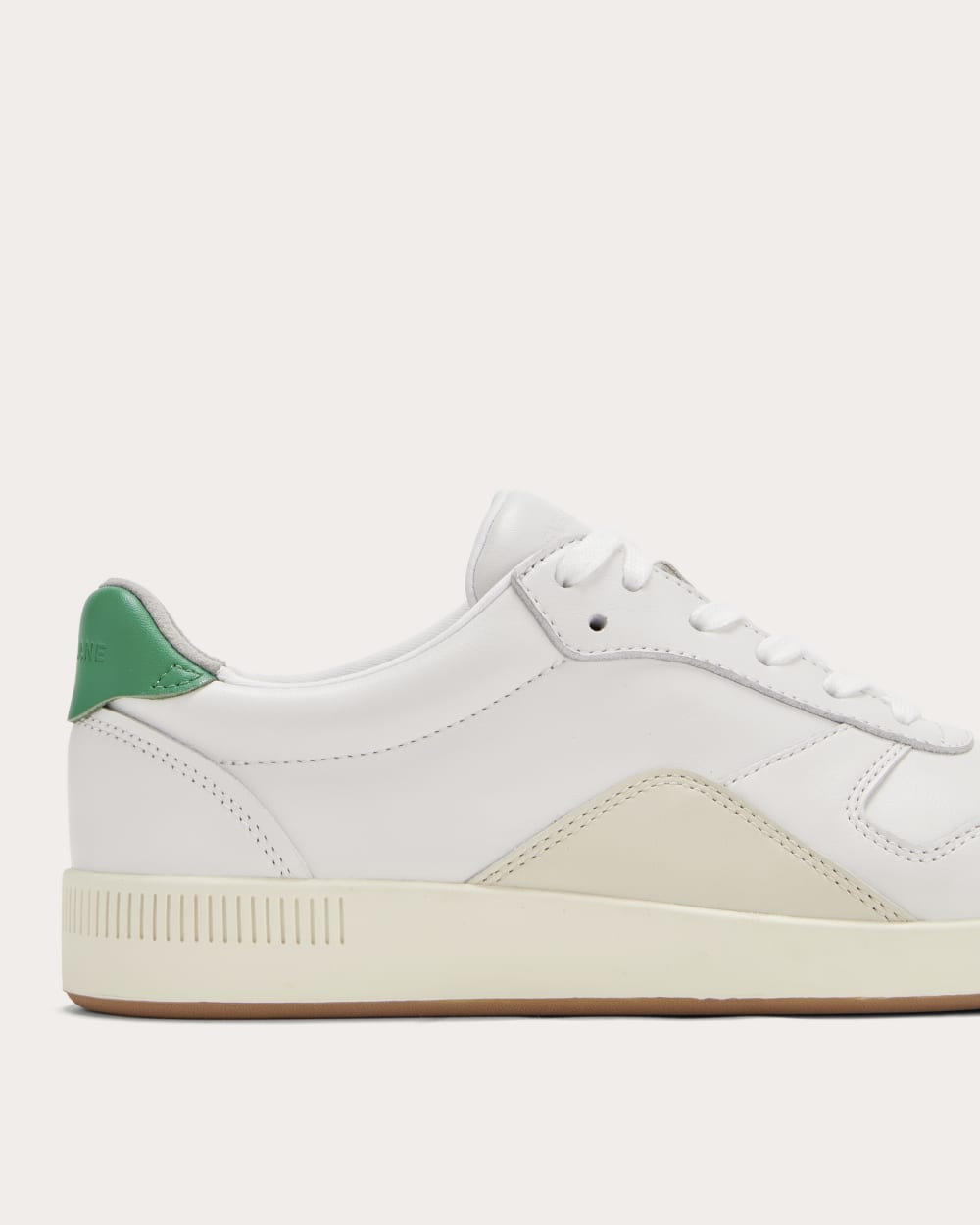 The Court Sneaker | White / Grass Green / Parchment