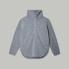 The ReNew Fleece Half-Zip | Heathered Coal