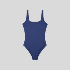 The Square-Neck One-Piece | Navy