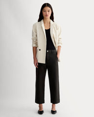 The Utility Straight-Leg Pant | Black | 26.5" Inseam