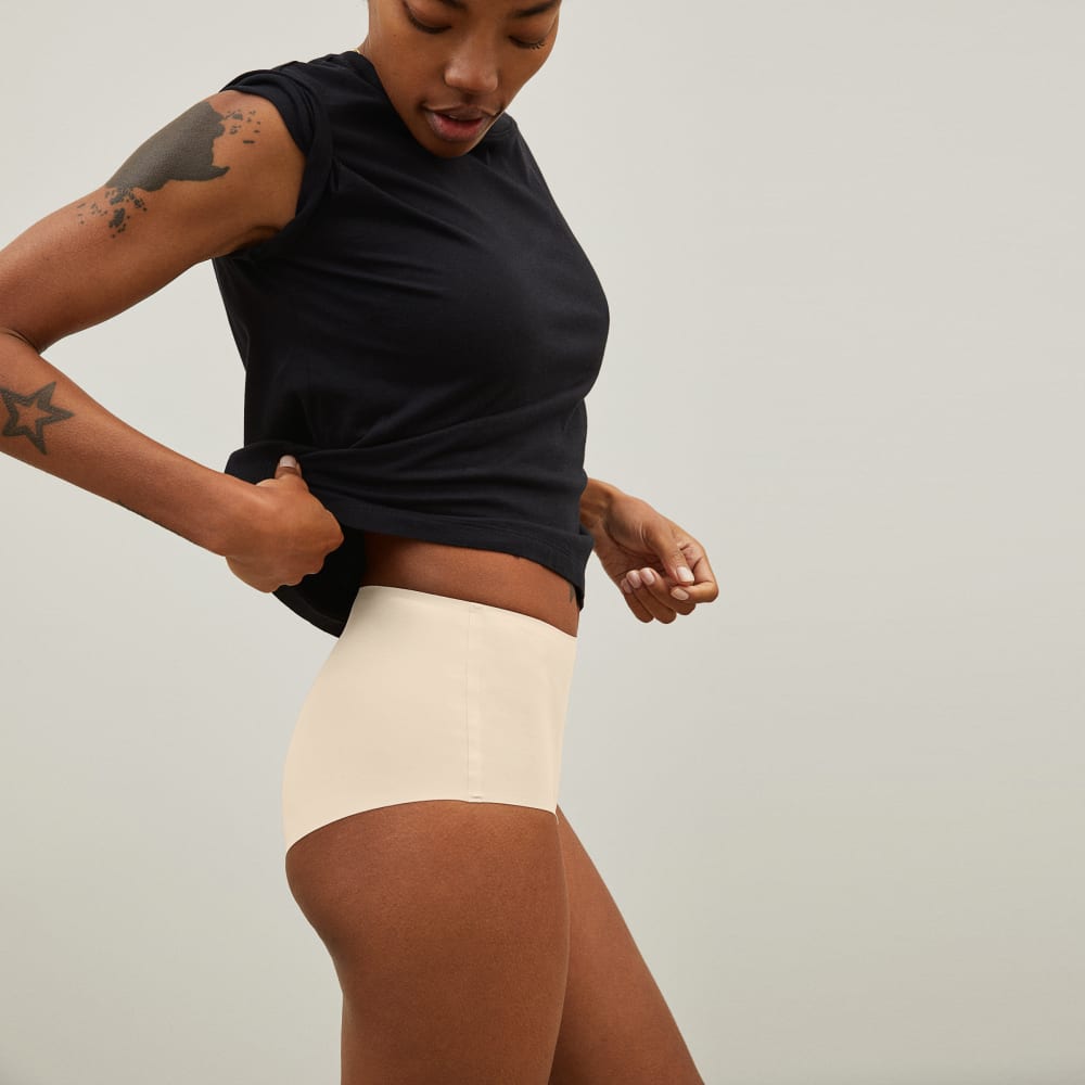 The Invisible High-Rise Hipster | Light Tan